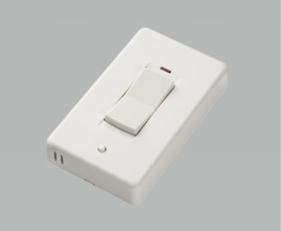 Heat & Glo White Wireless Wall Switch for On/Off and Cold Climate Control (IFT-RC150U)